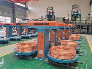 מכונת יציקת מוט פליז